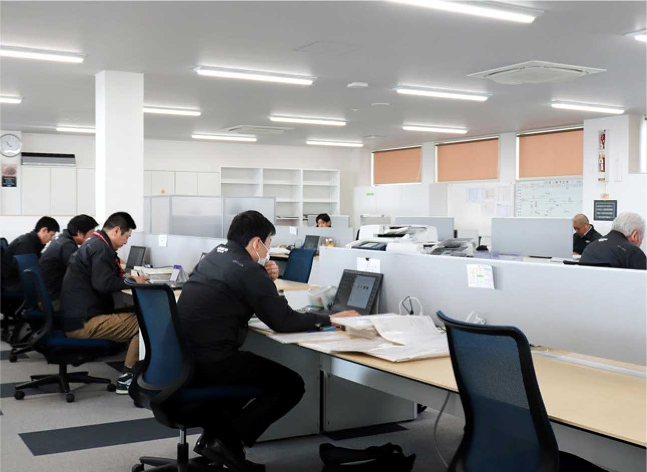 支店の人数割合